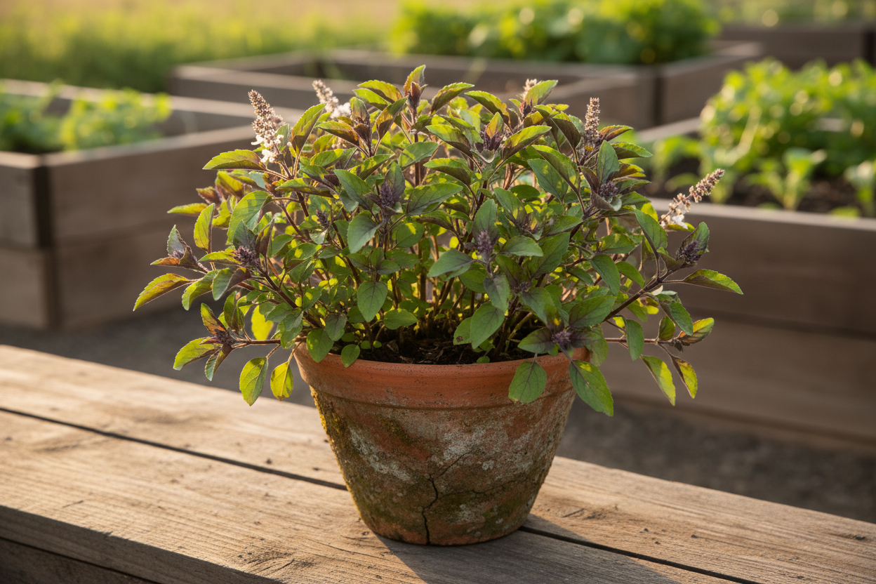 Heirlooms in Focus: Holy Basil (Tulsi)