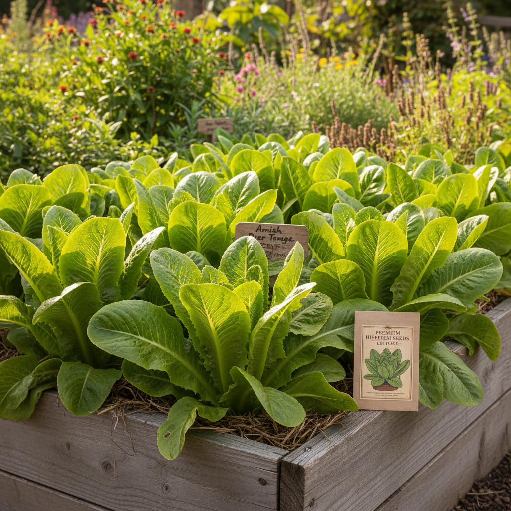 Amish Deer Tongue garden