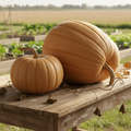 Amish Pie Pumpkin Harvest Shot - Outdoor