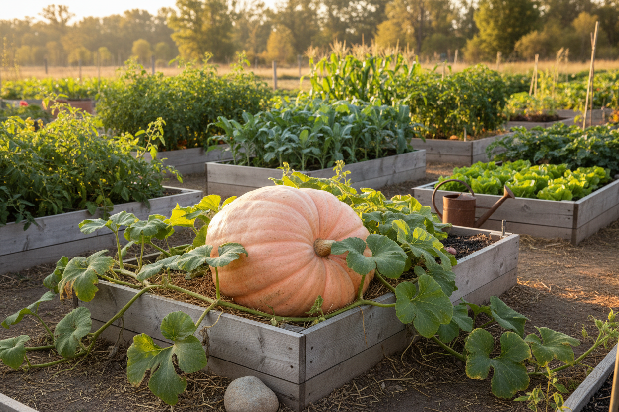 Atlantic Giant Pumpkin Growing