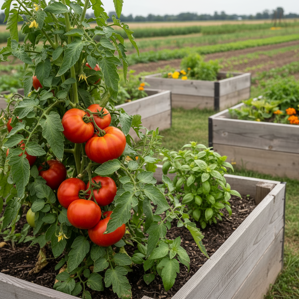 Big Red - Mixed Ripeness Raised Bed