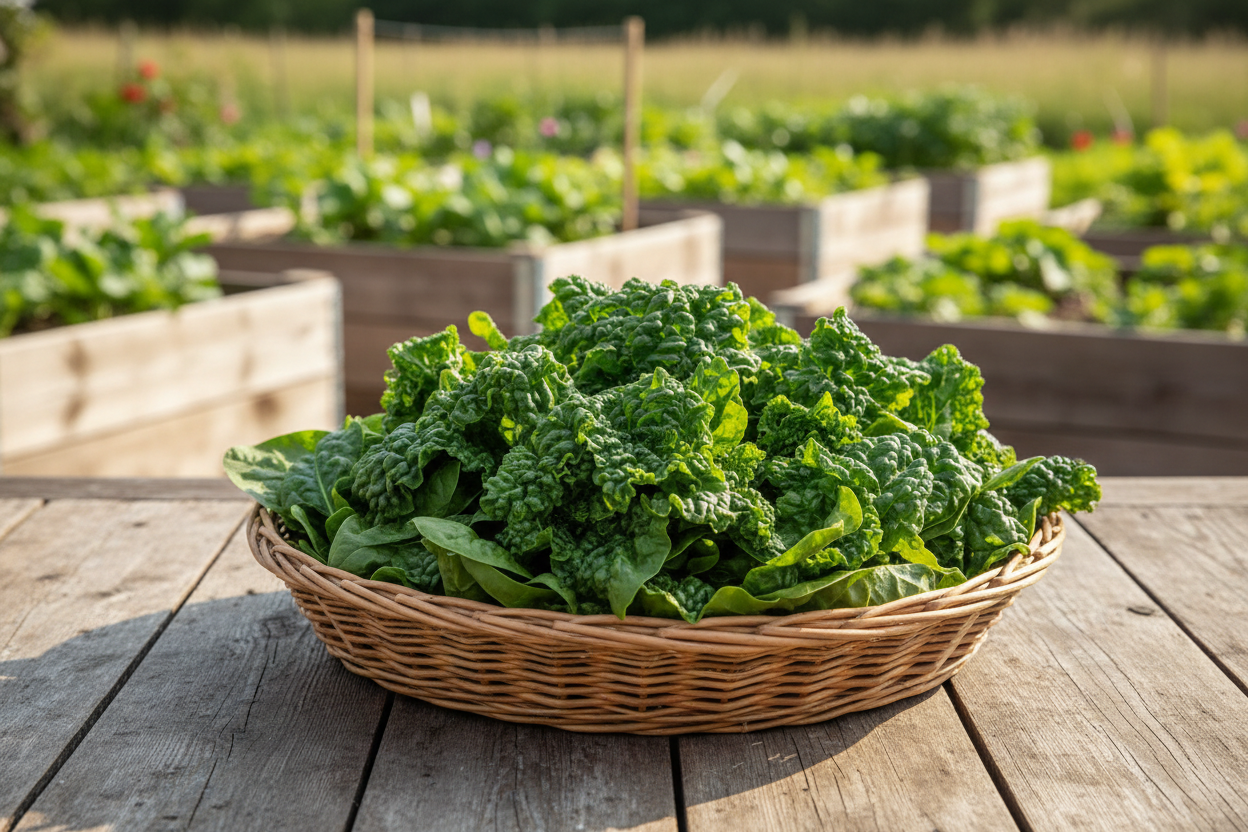 Bloomsdale Spinach Harvest Basket