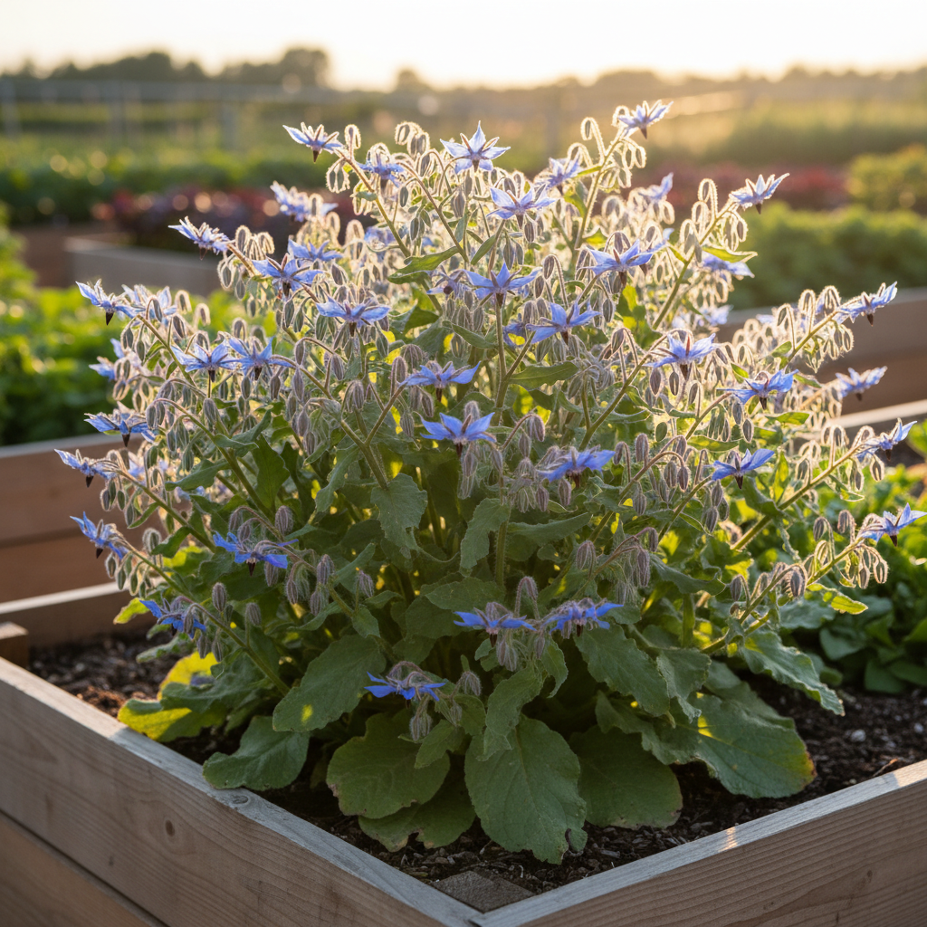 Borage Raised Bed