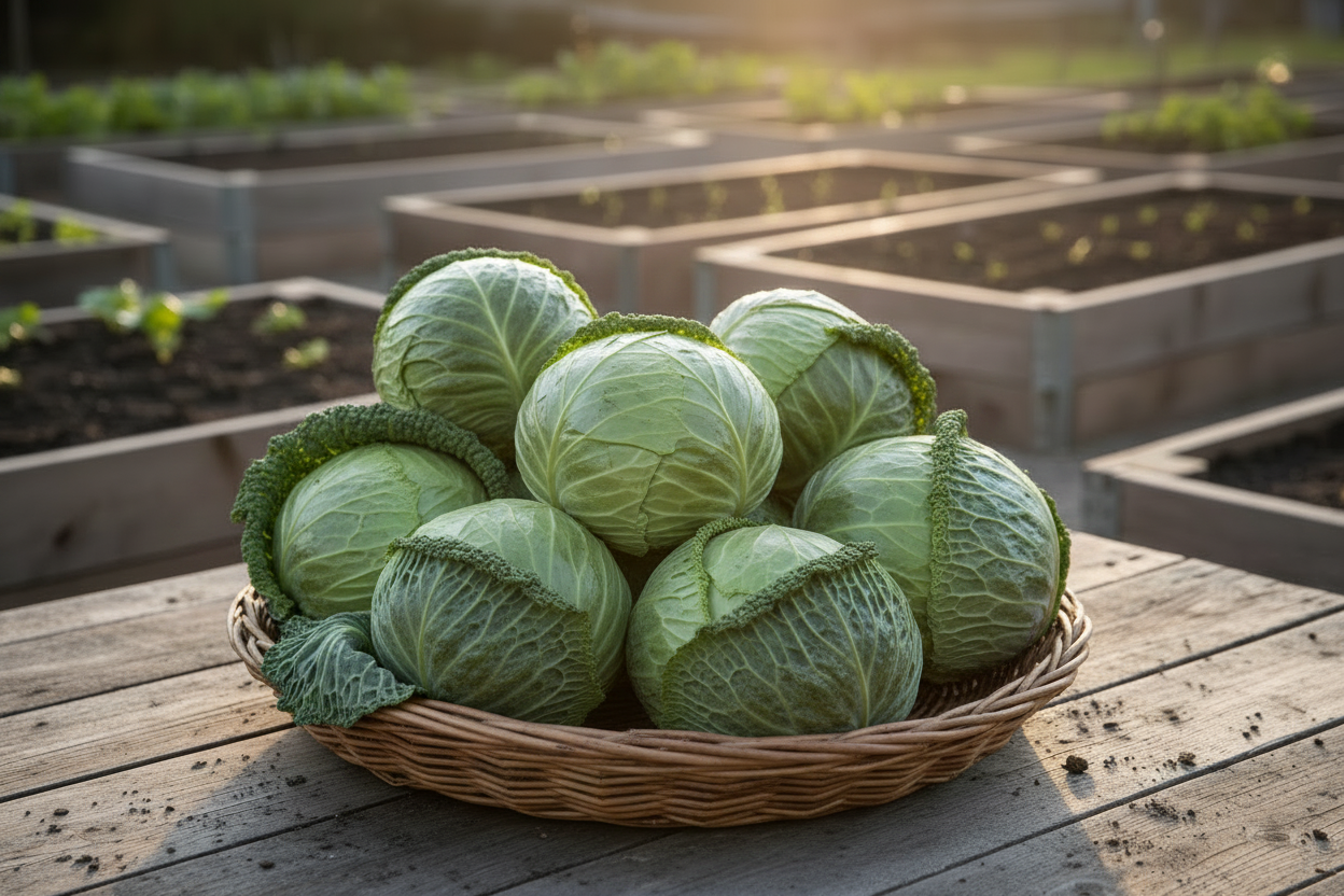 Brunswick Cabbage — Harvest Basket v2
