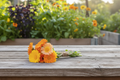 Calendula bundle with twine