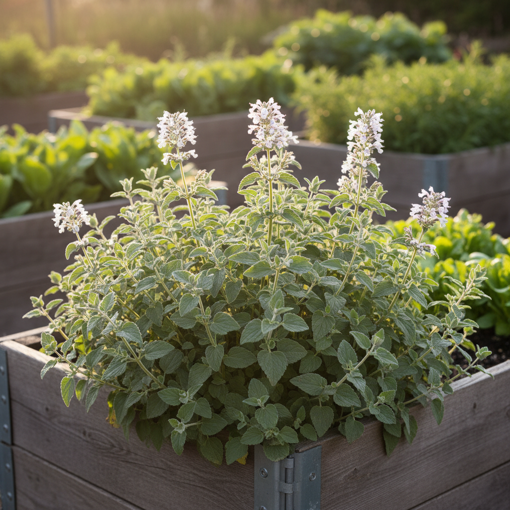 Catnip Raised Bed