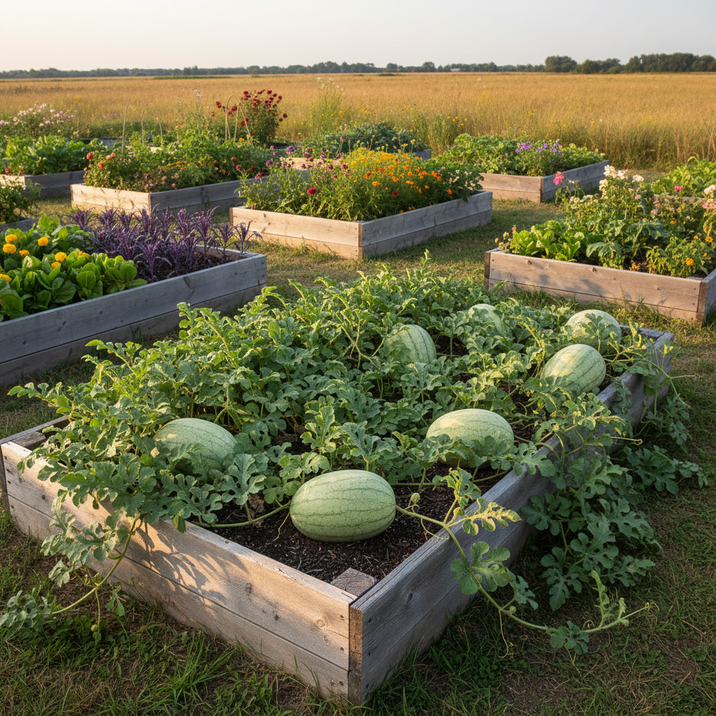 Charleston Grey Watermelon Growing Shot