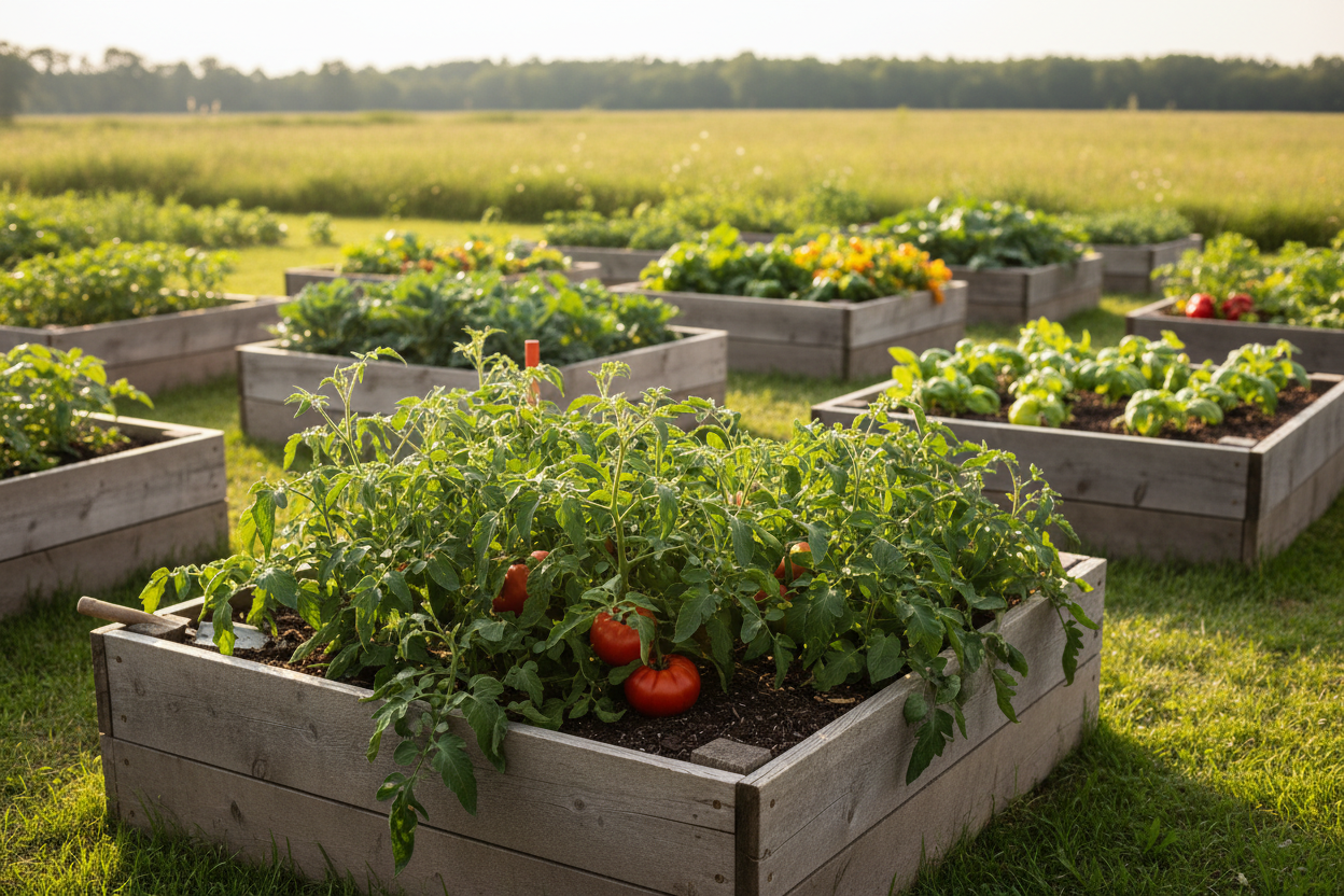 Floradade Tomato — Raised Bed
