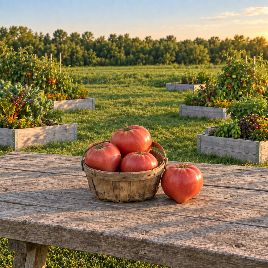 Harvest image matched to the growing scene