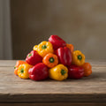 Heirloom Tri-Color Sweet Mini Pepper Seeds