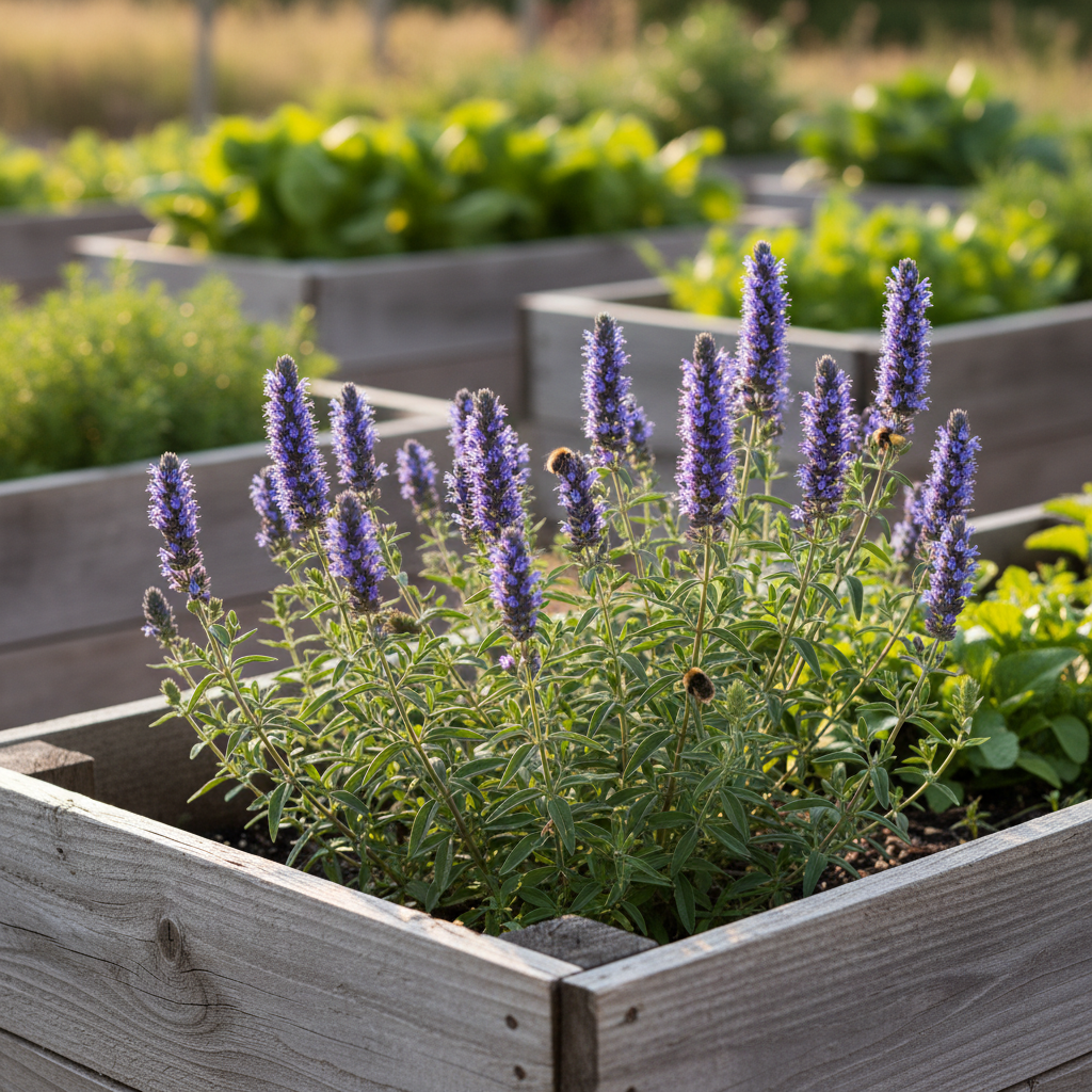 Hyssop Raised Bed