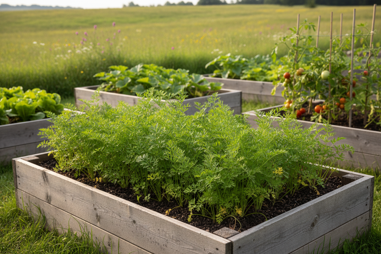 Imperator 58 Carrot — Raised Bed