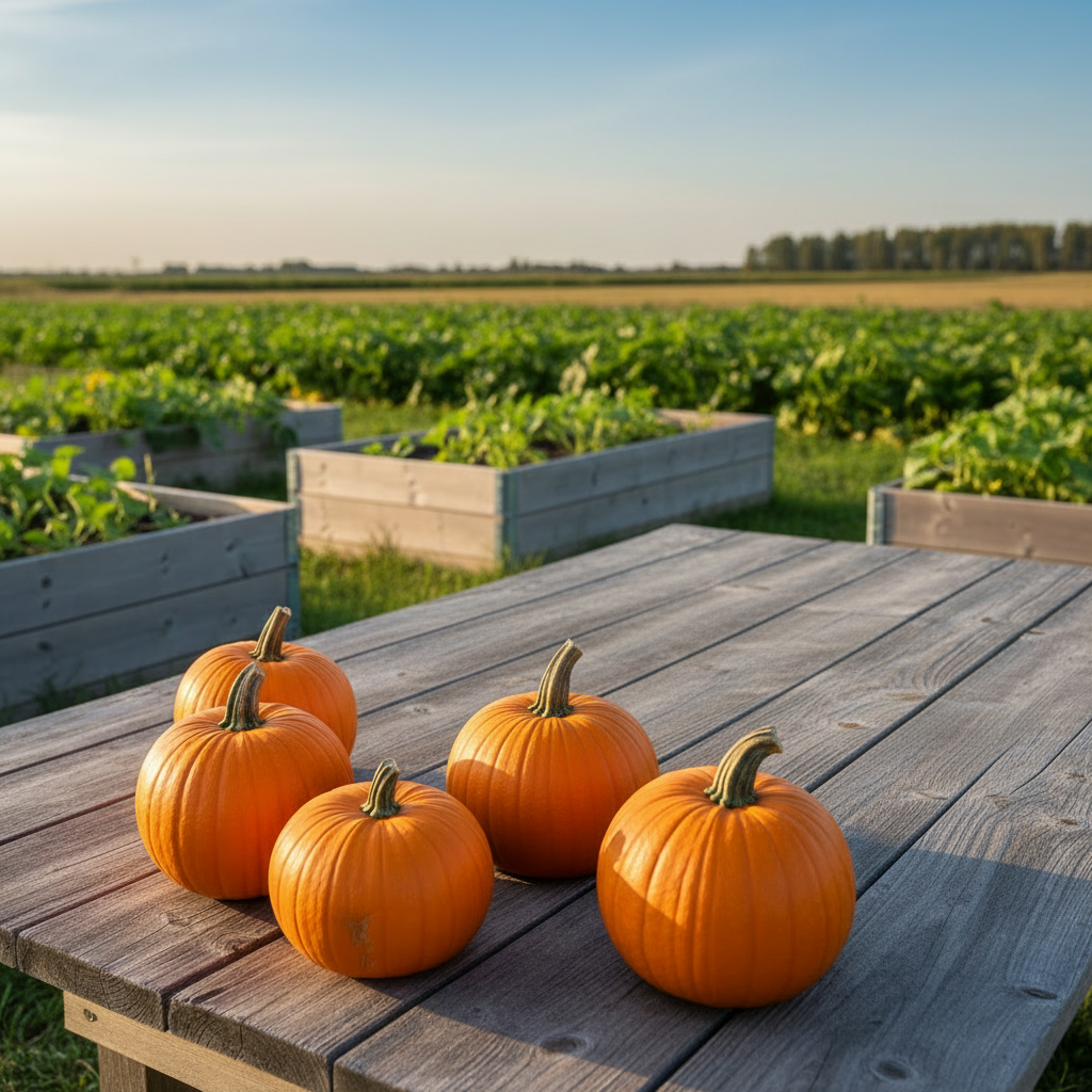 Jack O’ Lantern Pumpkin revised harvest image