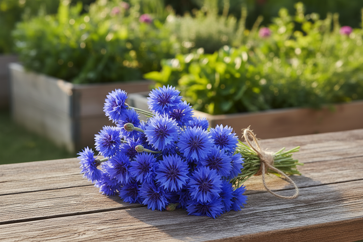 Jubilee Gem Bachelor Button Harvest Bundle