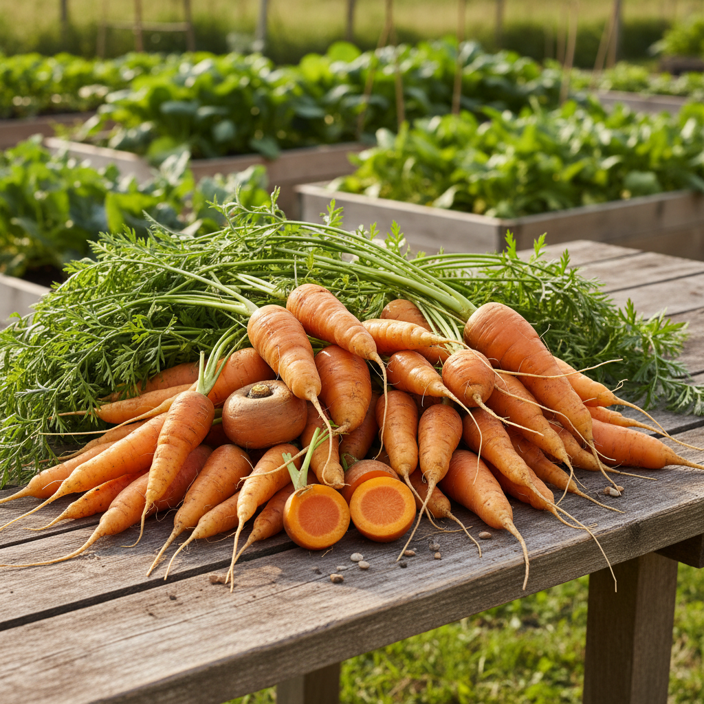Parisienne Carrot Harvest Shot