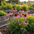 Purple Coneflower Raised Bed