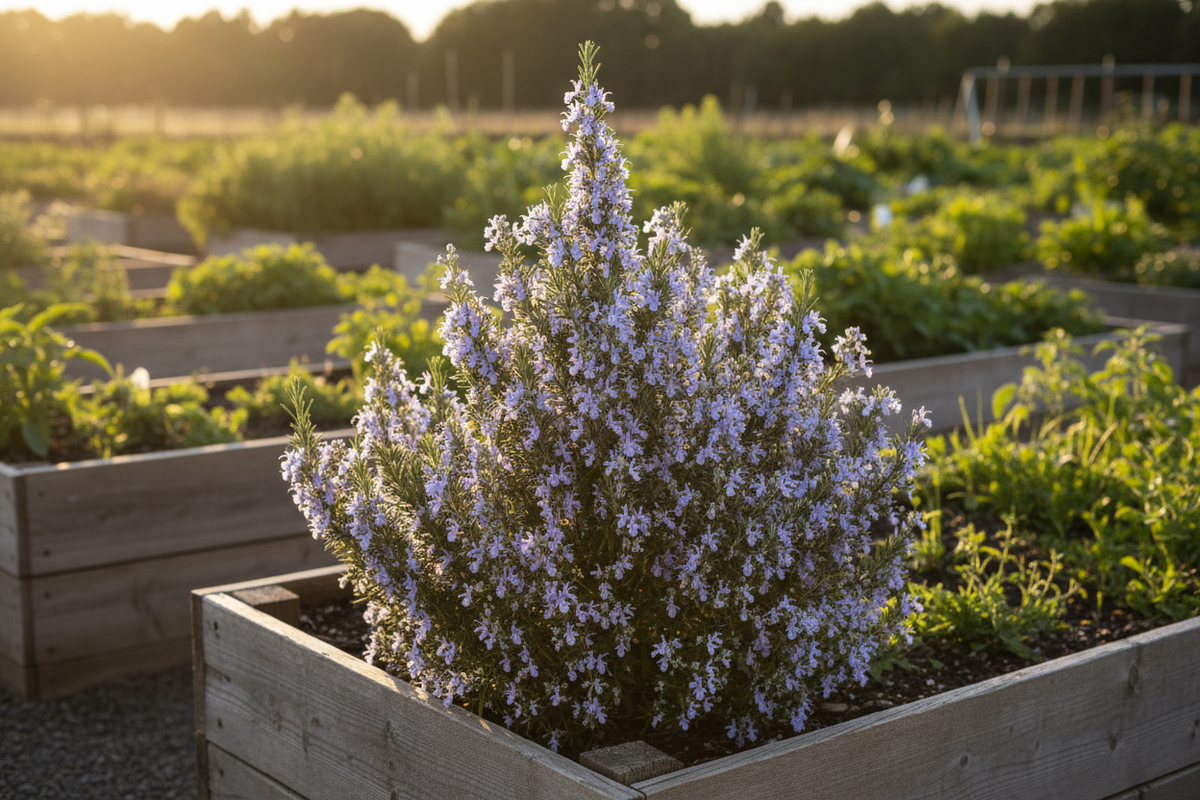 Rosemary Raised Bed