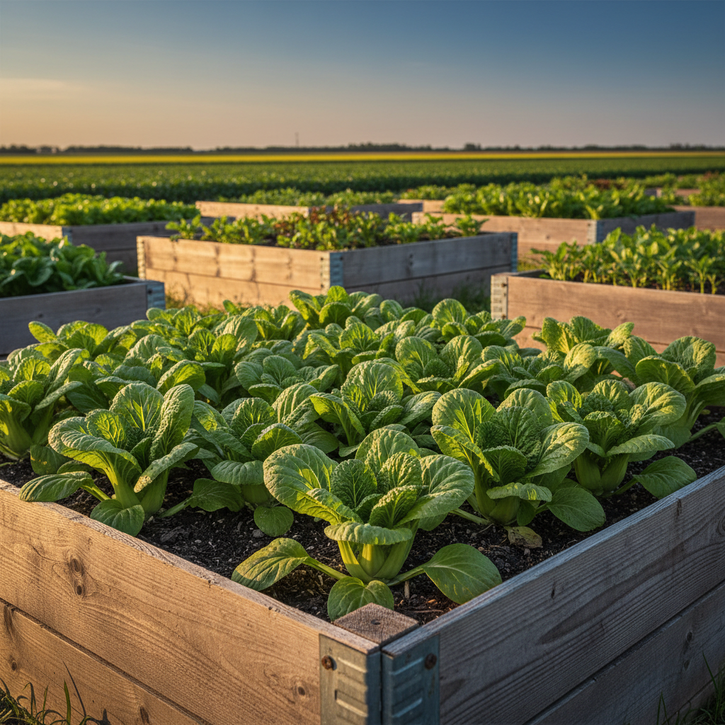 Rosette Tatsoi growing image