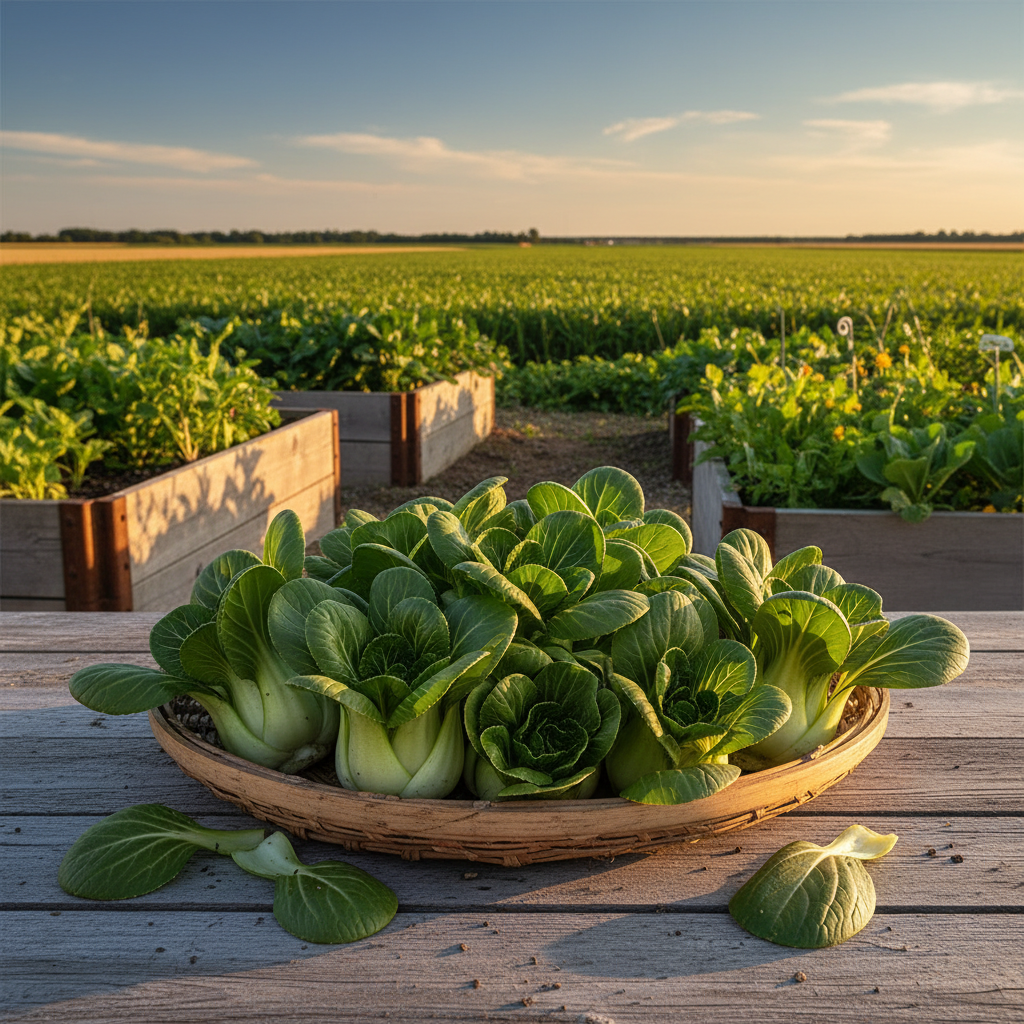 Rosette Tatsoi harvest image