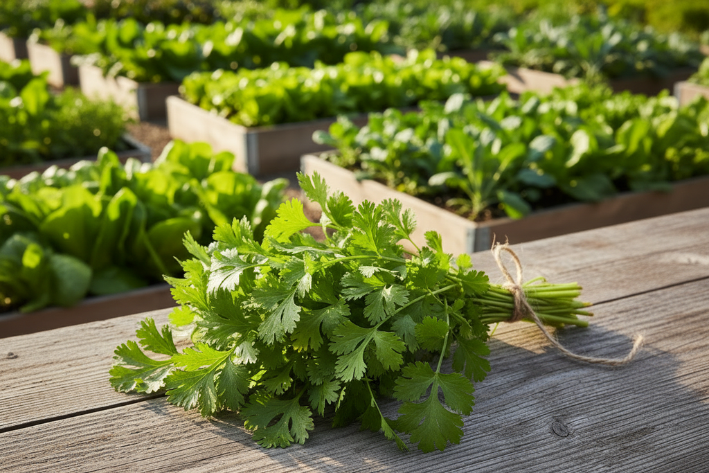 Slow Bolt Cilantro Harvest Bundle