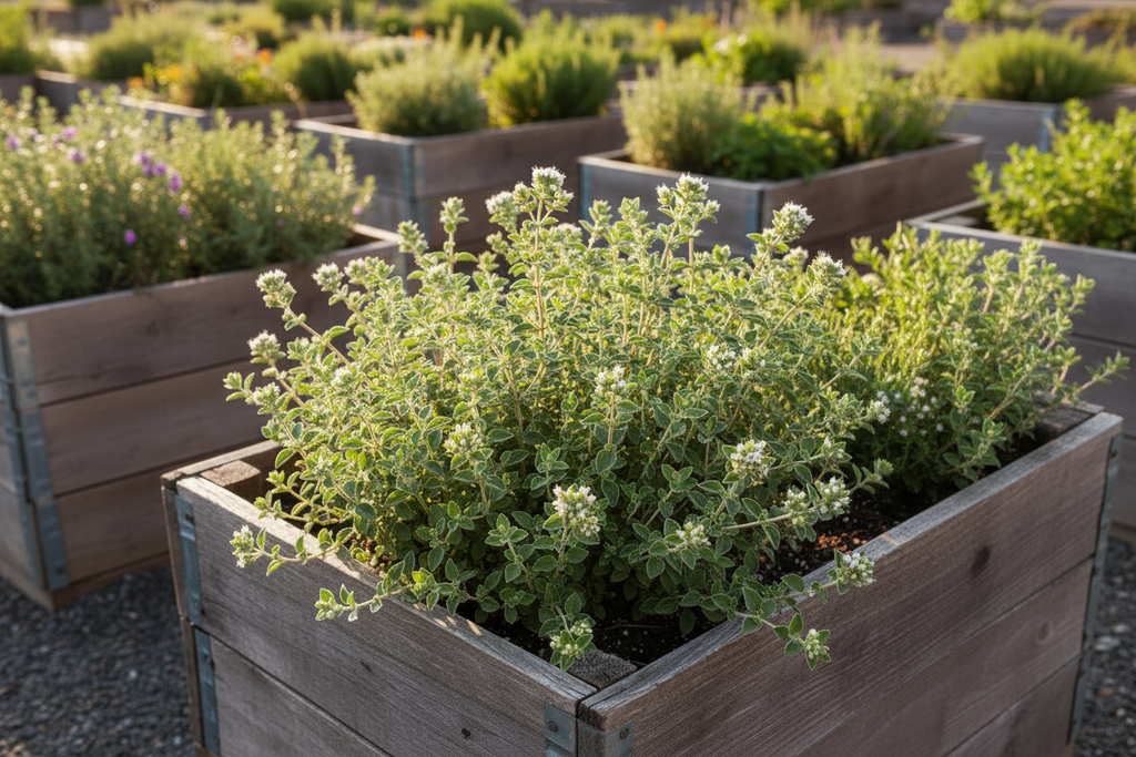 Summer Thyme Raised Bed