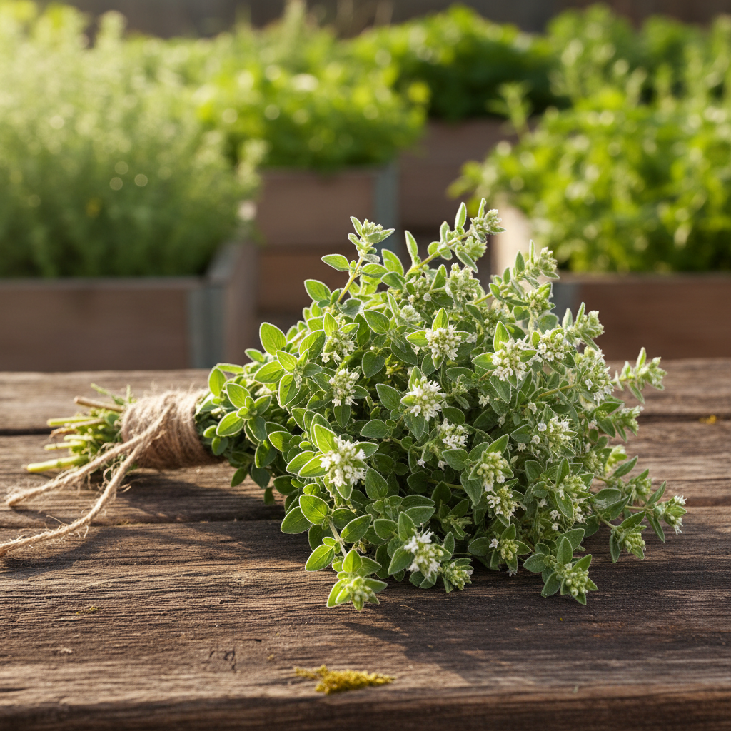 Sweet Marjoram Harvest Bundle