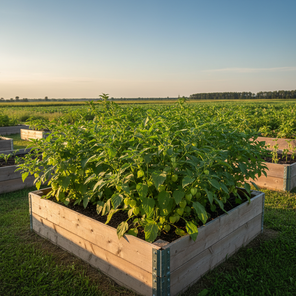 Toma Verde tomatillos growing